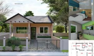 50 sqm Super Simple House Design