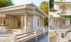 (7x11 Meters) Beautiful Modern Small House Design