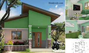 Lovely Small House Design With Freshly Impression ~ Homlovely.com