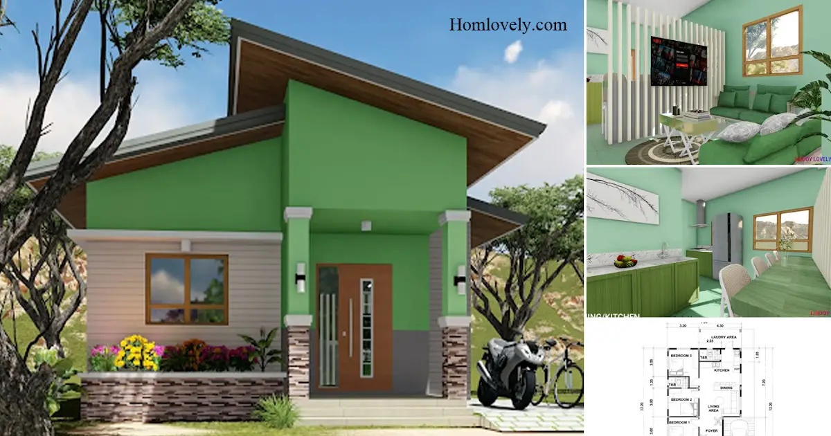 Lovely Small House Design With Freshly Impression ~ Homlovely.com