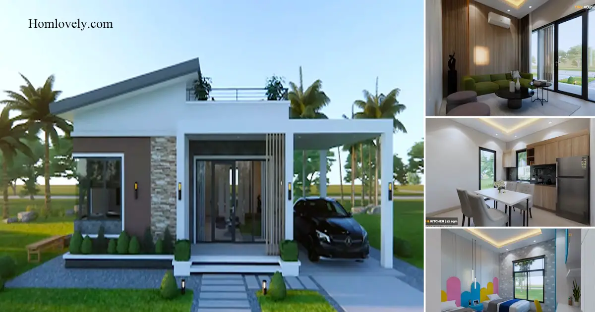 Minimalist and Modern Small House Design Ideas ~ Homlovely.com