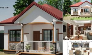 Pretty 67 SQM Small Bungalow House Design ~ Homlovely.com
