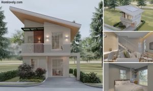 Simple Living in Small House Design 5 x 7m