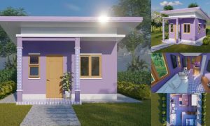 30 sqm Compact House Design with 2 Bedrooms ~ Homlovely.com