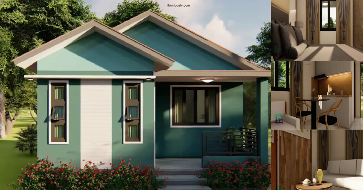 30 sqm Small House Design Perfect for Couple ~ Homlovely.com