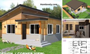 (49 SQM) Simple Half Amakan / Half Concrete House ~ Homlovely.com