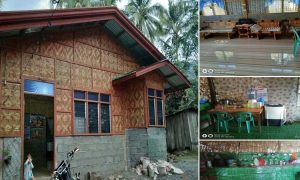 Half Amakan Half Concrete Small House Design Ideas ~ Homlovely.com