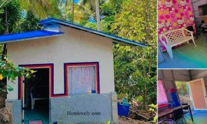 Half Concrete Half Plywood Tiny House Design ~ Homlovely.com