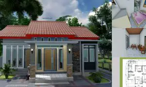 Minimalist House in 6 x 9 M with 3 BEDROOMS ~ Homlovely.com