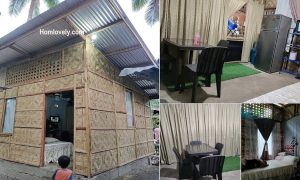 Simple Amakan House (10x10 meter) 60K ~ Homlovely.com