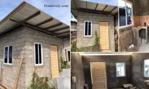 Tiny Concrete House Design With Full Facilities ~ Homlovely.com