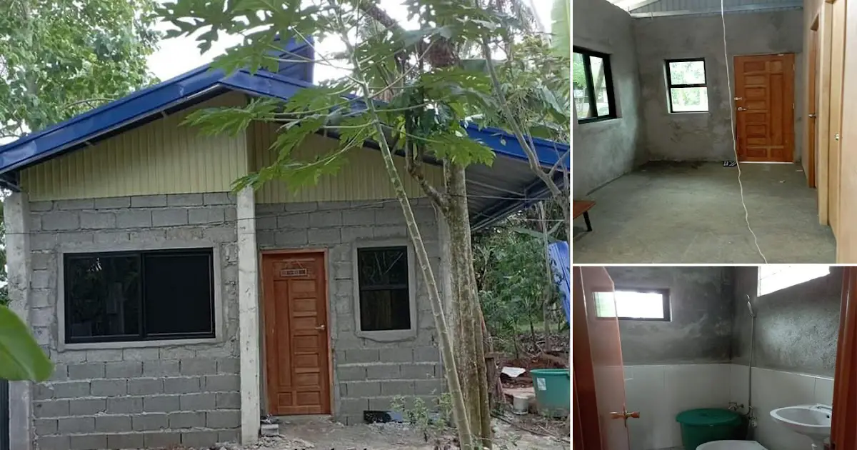Unfinished Small House Design For Budget Friendly ~ Homlovely.com