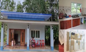 77 sqm Lovely Small House with Floor Plan ~ Homlovely.com