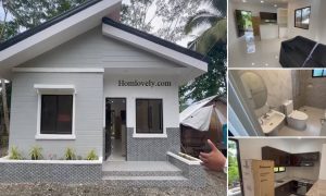 Simple Minimalist Small House Design With Cozy Living ~ Homlovely.com