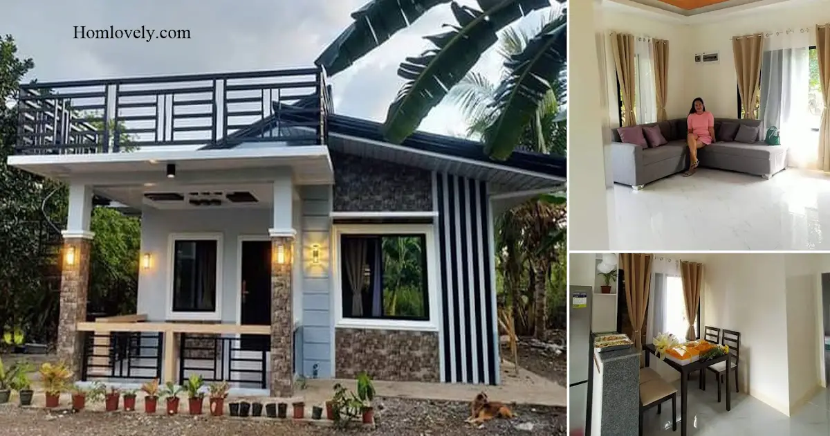 Simple Small House Design With Perfect Rooms ~ Homlovely.com