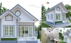 42 sqm Super Classy House Design 2 Bedroom ~ Homlovely.com