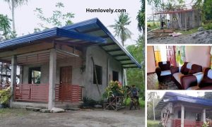 48 SQM Simple House Design Ideas 2 BR OFW Bahay ~ Homlovely.com