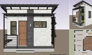 Low Budget Tiny House Design (18 sqm) Perfect for Families ~ Homlovely.com