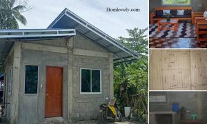 Simple Concrete Small House Design With Full Plan ~ Homlovely.com