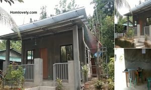 100K Finished Bungalow House Design (6 x 6 m) ~ Homlovely.com