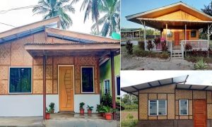 Perfect Half-Amakan Half-Concrete House Design with Pictures ~ Homlovely.com