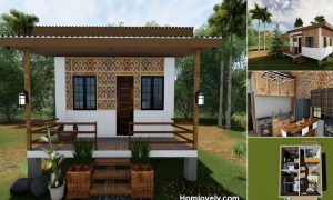 Simple 6 x 6 m Amakan Pinoy House Design