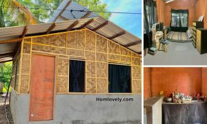 Simple Amakan House Half Concrete (16x17) 11days Build ~ Homlovely.com