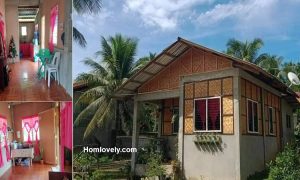 Simple Low-Budget Bahay House Design in Half Concrete ~ Homlovely.com