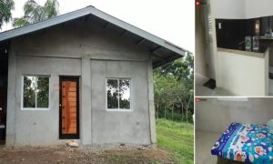 Small (48 sqm) House with 2 Bedroom ~ Homlovely.com