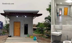Tiny House Design With Concrete Material ~ Homlovely.com