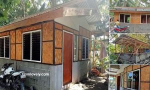 Half Amakan Concrete 85K Bahay House Design (14 x 16 feet) ~ Homlovely.com