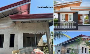 56 sqm Simple Small House with 2 Bedrooms ~ Homlovely.com