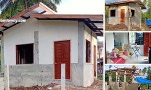 Simpleng Ganda ng Bahay na ito Half-Concrete ~ Homlovely.com