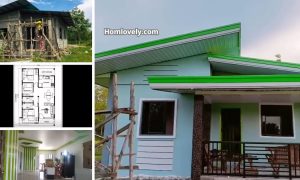 Simpleng Napakaganda Full Finish Bahay Desinyo 82 SQM (3Rooms) ~ Homlovely.com
