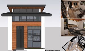 Small 26 sqm Bahay Kubo House with Loft & Detail Plan ~ Homlovely.com