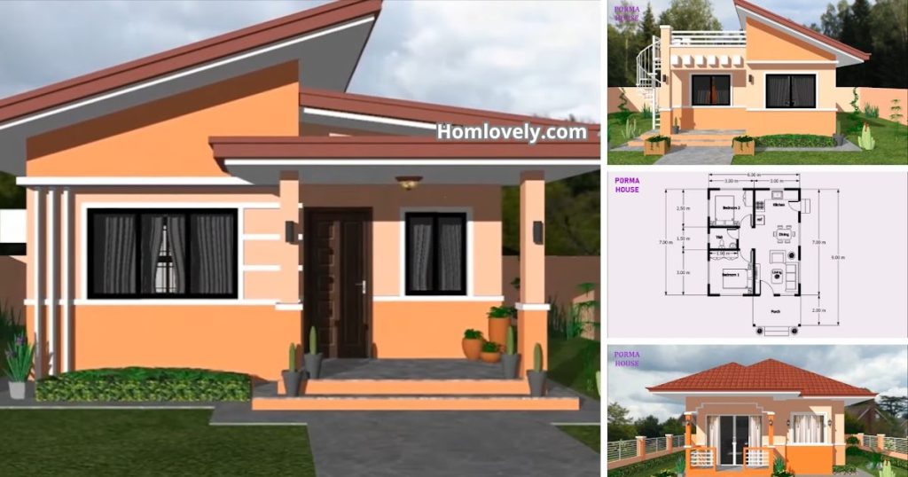 TOP 10 Pic Small Concrete House Design with Floor Plan ~ » HouseDesigns