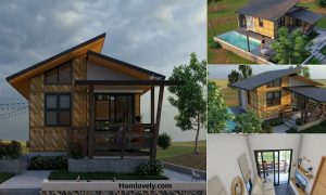 25 sqm Bahay Kubo Design. Minimalist Small Farmhouse ~ Homlovely.com