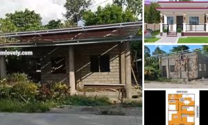 80Sqm Ganitong Desinyo OFW sa Saudi na Bahay 3Bedrooms ~ Homlovely.com