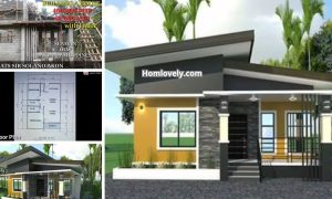 Inspiring OFW Simple House 88 sqm with Floorplan ~ Homlovely.com