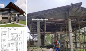 63Sqm Inspiring OFW Modern House 2BR/1CR 500K ~ Homlovely.com