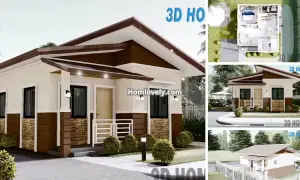 2 Bedroom Small House Design 6x7m Pinoy Bahay ~ Homlovely.com