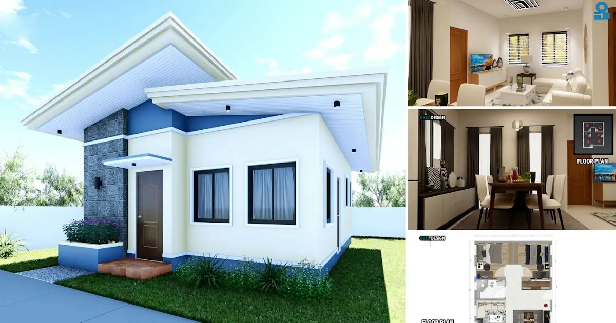 Small but Cozy House (6 x 7 m) with 2 BR ~ Homlovely.com