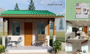 Low Budget 5 x 6 M Simple Amakan House Design ~ Homlovely.com