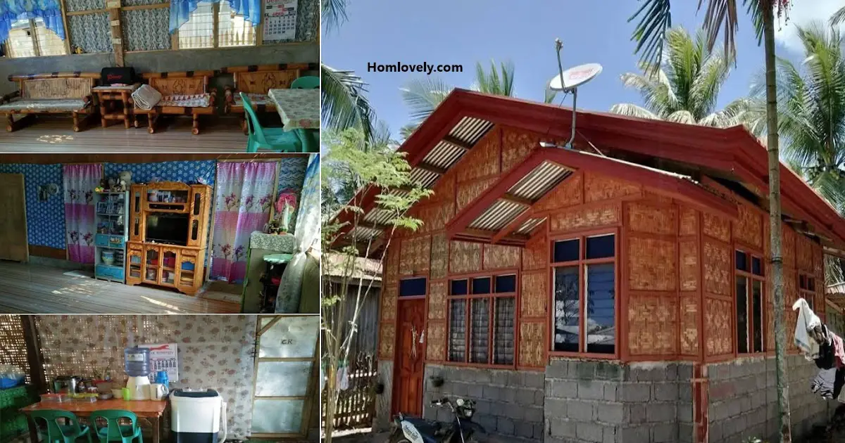 Simple Amakan House Half-Concrete Design Complete Rooms ~ Homlovely.com