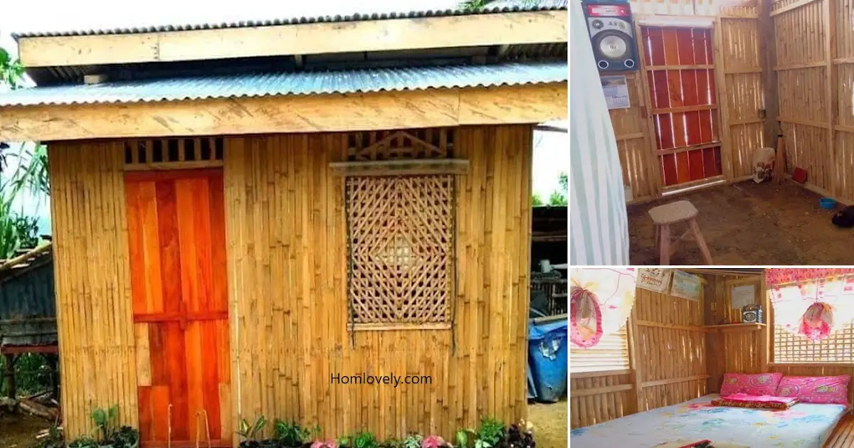 Tiny Bamboo House Design For Low Cost ~ Homlovely.com