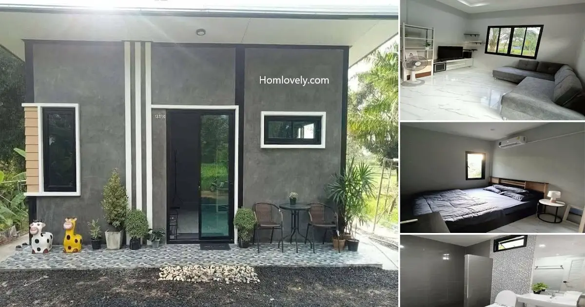 Unique Small House Design In Industrial Concept ~ Homlovely.com