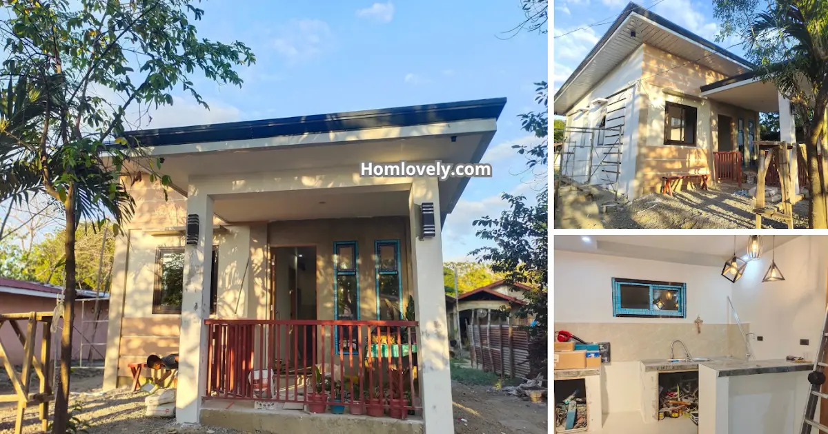 5x7 Simple Modern House Est 600K Budget ~ Homlovely.com