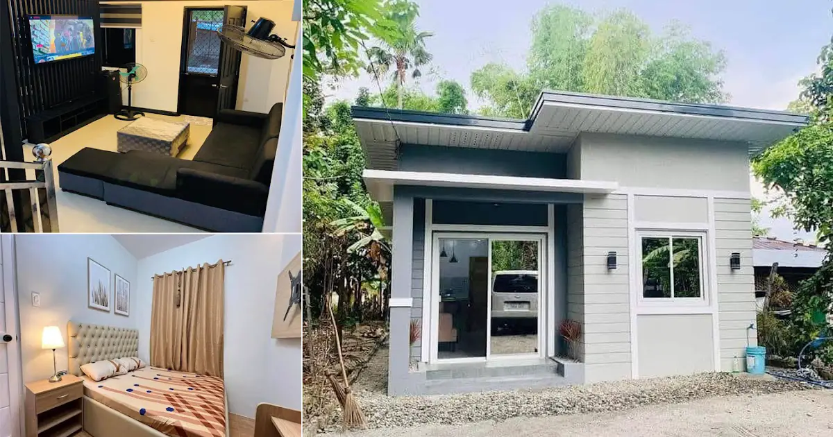 Cozy Bahay House Design with Neat & Modern Style ~ Homlovely.com