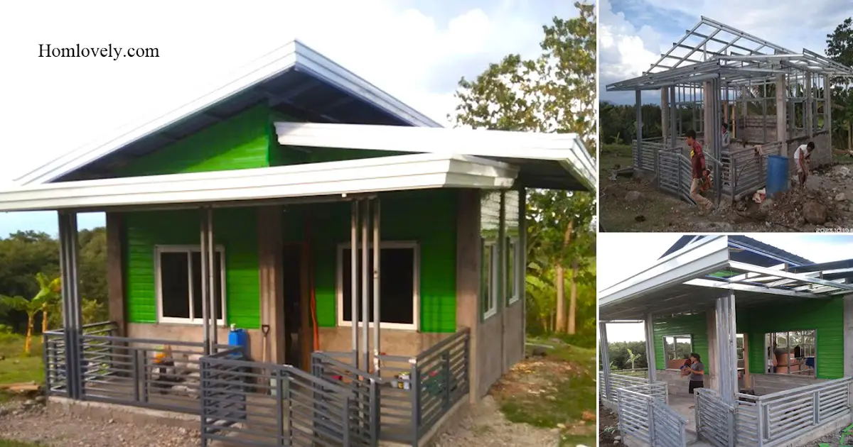 Inspiring Cladding Small House Design ~ Homlovely.com