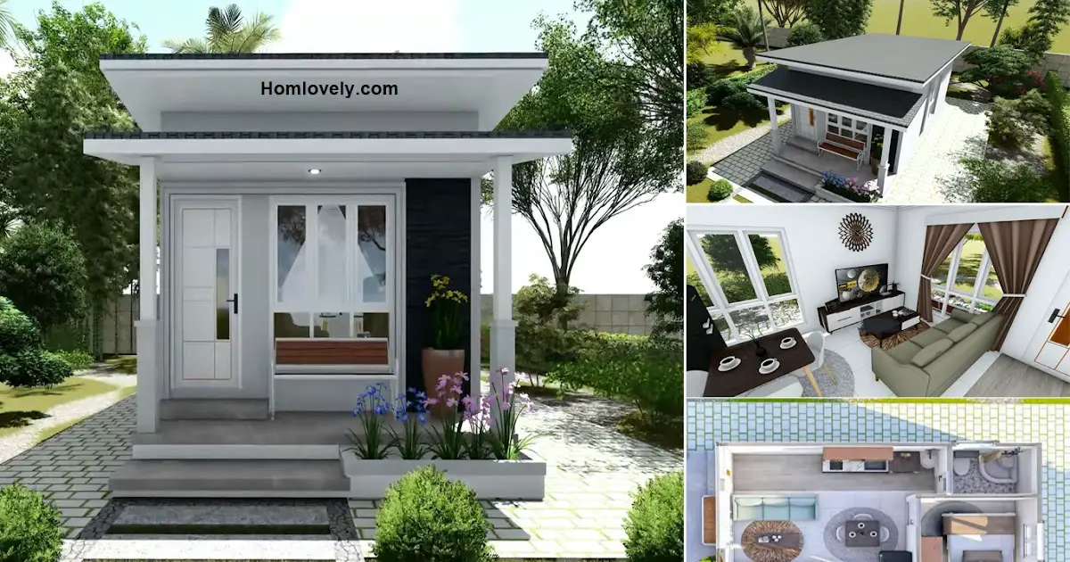 Maganda Small Bahay 4 x 7 Meter with Detail Plan ~ Homlovely.com